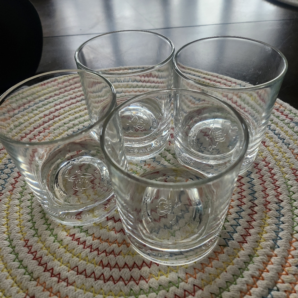 Clear Glass Tumbler Set Crown Royal